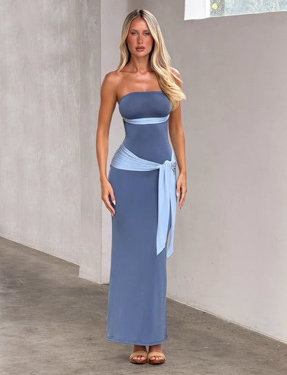 Lanaya Two-Tone Maxi Dress