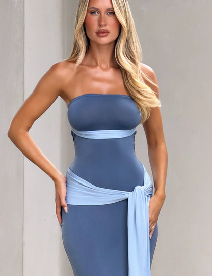 Lanaya Two-Tone Maxi Dress