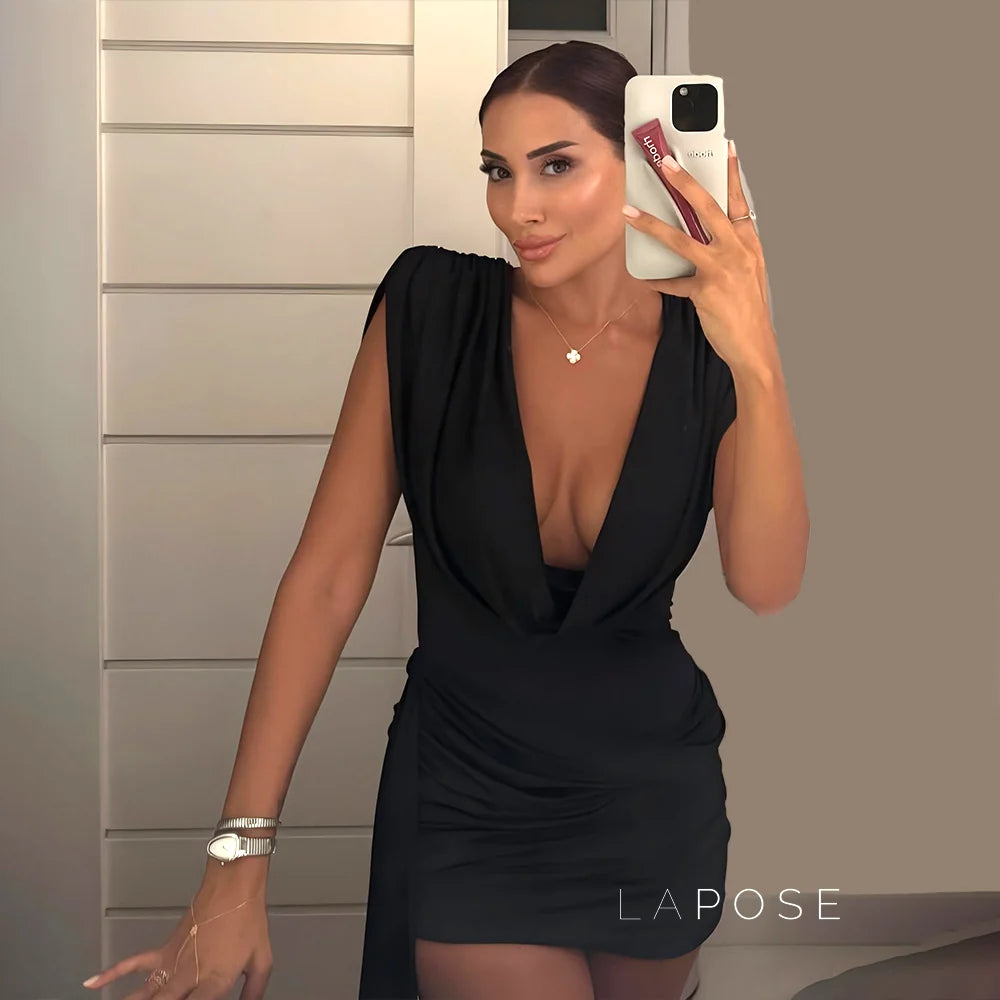Layan Ruched Mini Dress