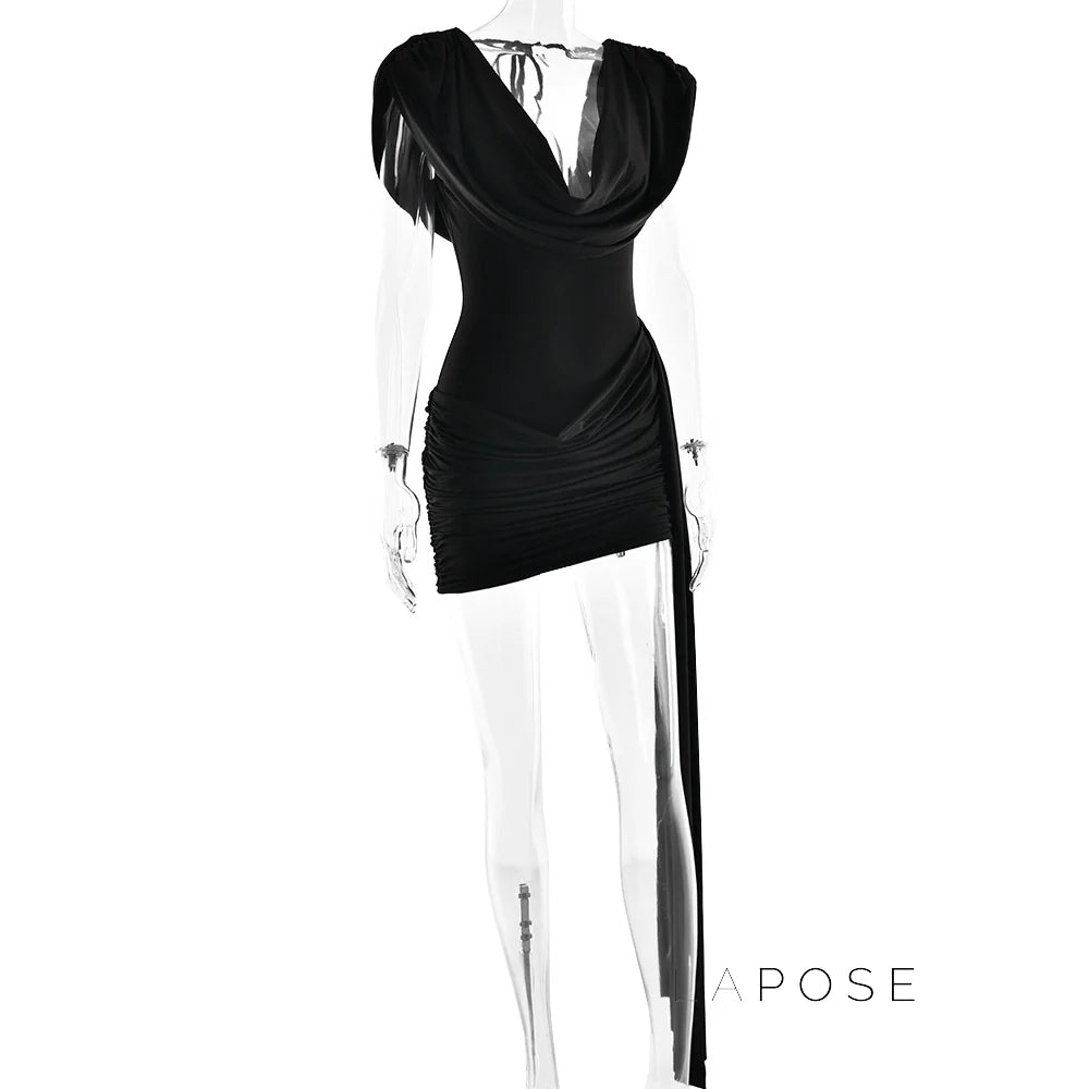Layan Ruched Mini Dress