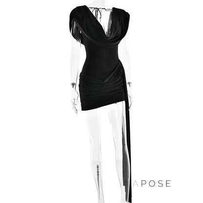Layan Ruched Mini Dress