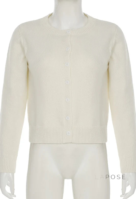 Laylani Buttoned Knit Cardigan