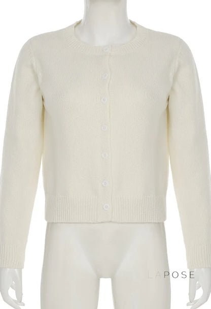 Laylani Buttoned Knit Cardigan