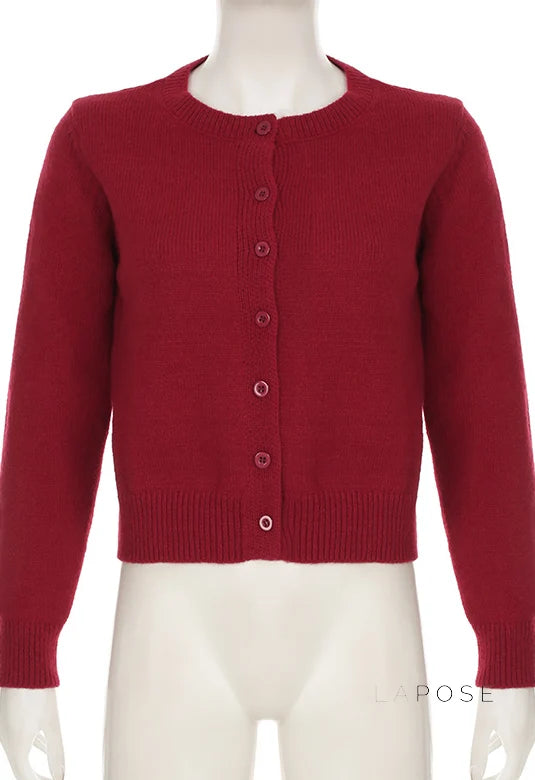 Laylani Buttoned Knit Cardigan