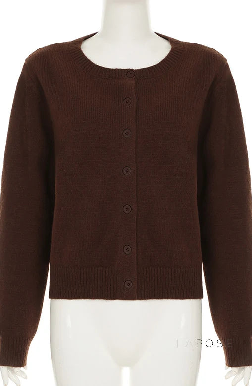 Laylani Buttoned Knit Cardigan