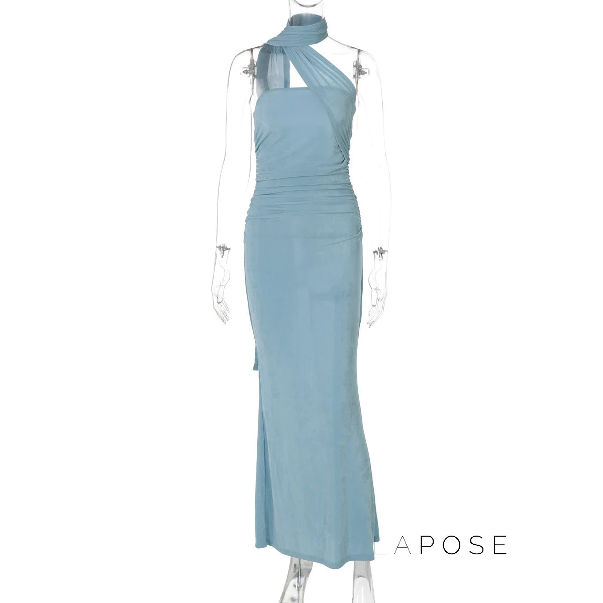 Leilani Ruched Bodycon Maxi Dress