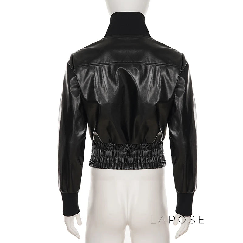 Liv Patchwork Moto Jacket