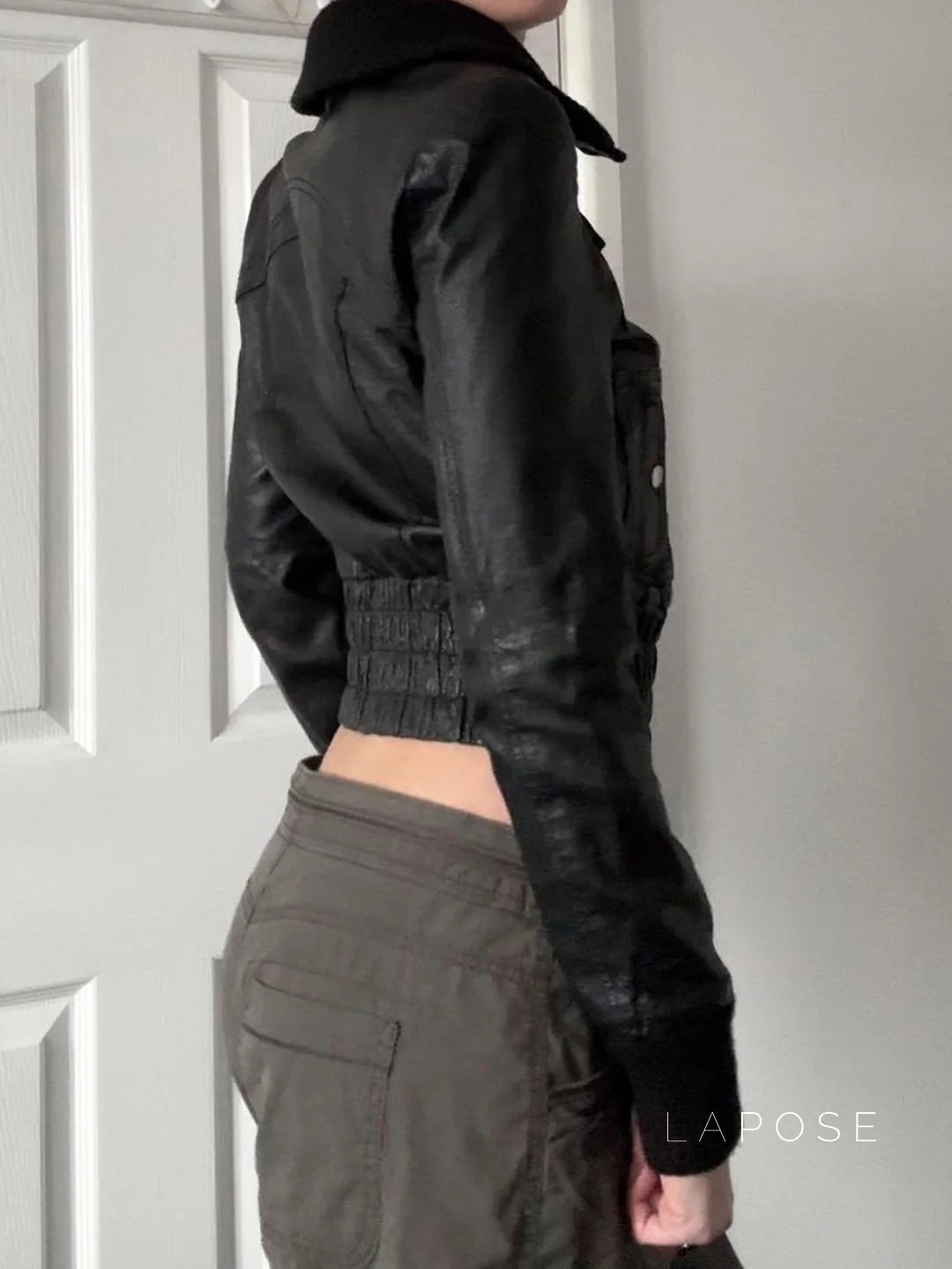 Liv Patchwork Moto Jacket