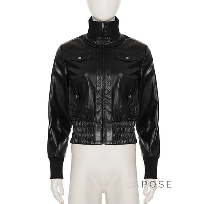 Liv Patchwork Moto Jacket