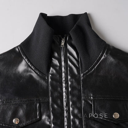 Liv Patchwork Moto Jacket