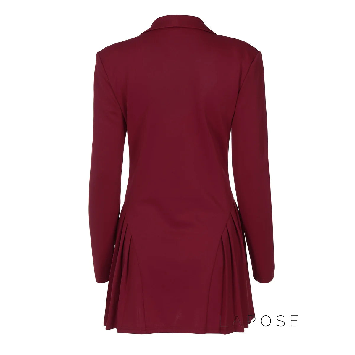 Louella Collared Ruffle Mini Dress