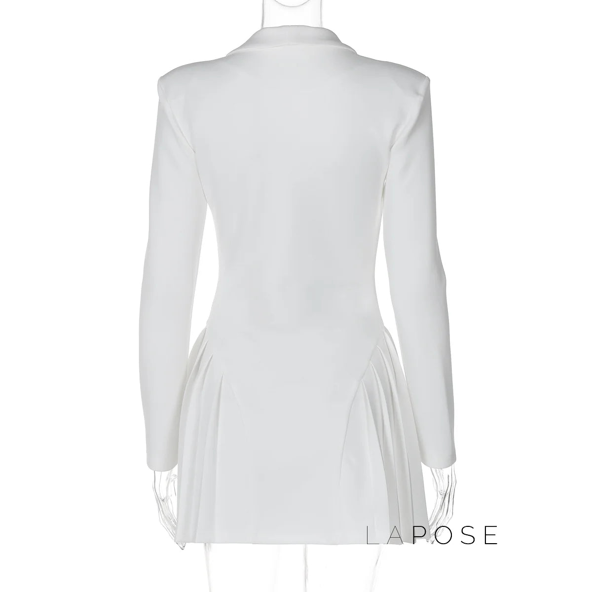 Louella Collared Ruffle Mini Dress