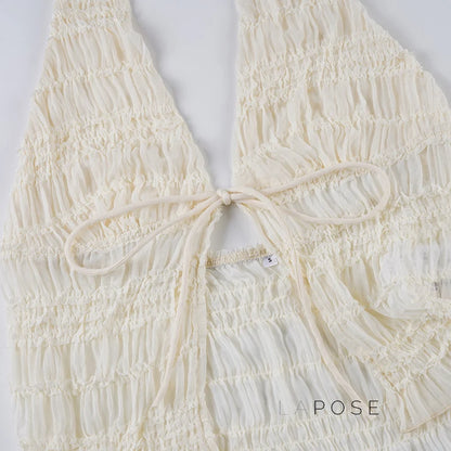Lundyn Lace Halter Top