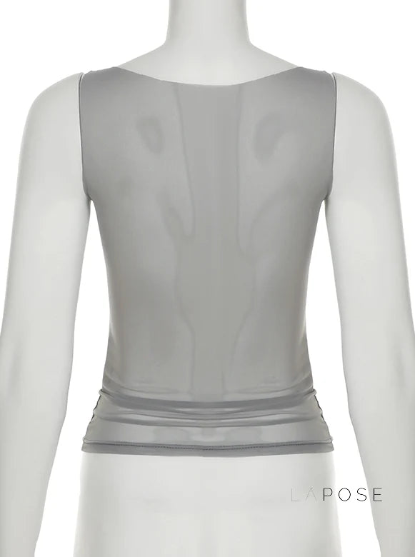 Mabry Sparkle Mesh Camisole