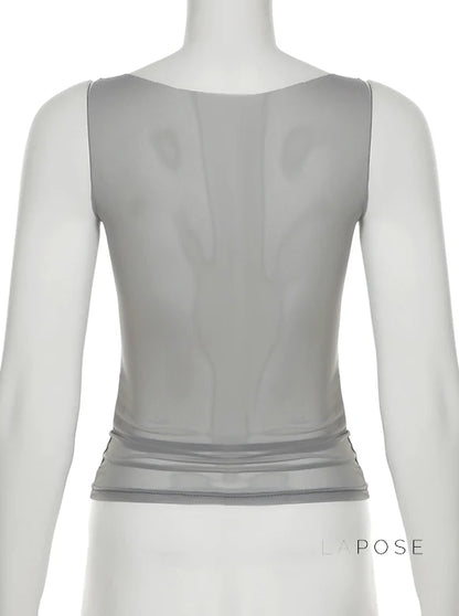 Mabry Sparkle Mesh Camisole