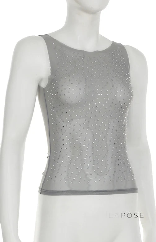Mabry Sparkle Mesh Camisole