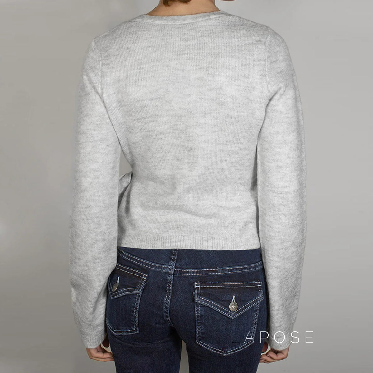 Nalayah V-Neck Tie Knit Top