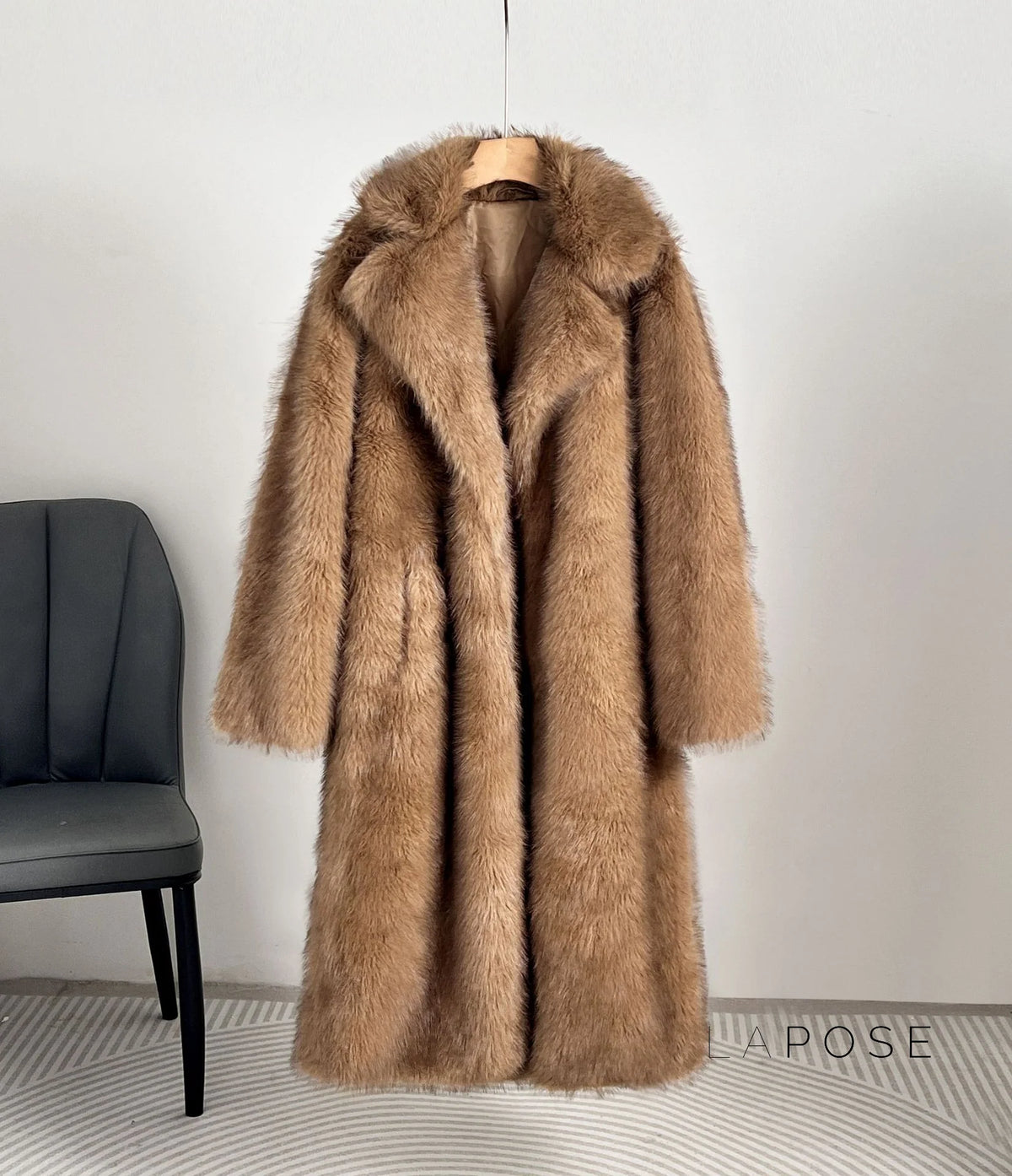 Nana Plush Faux Fur Coat