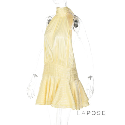 Nathaly Halter Mini Dress