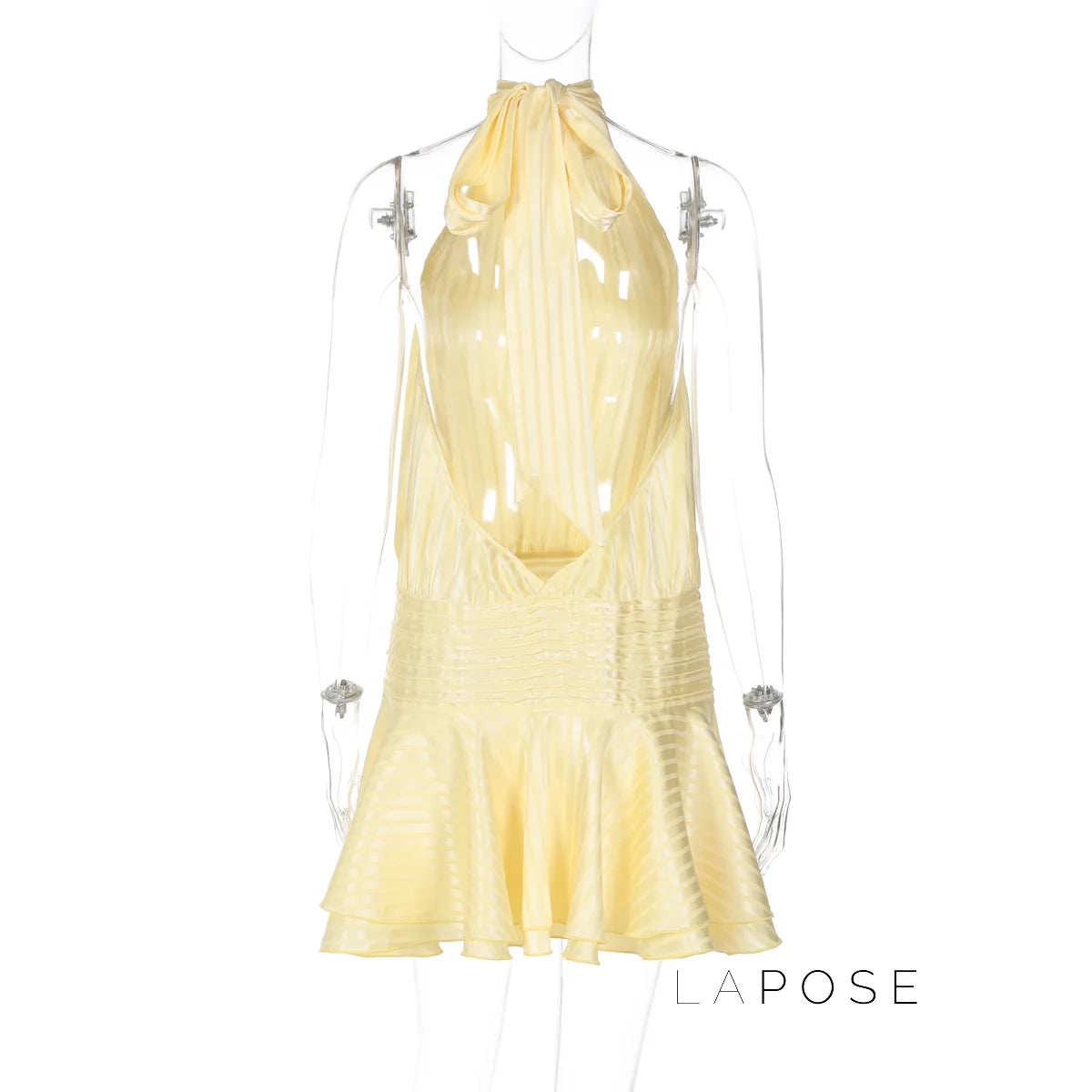 Nathaly Halter Mini Dress