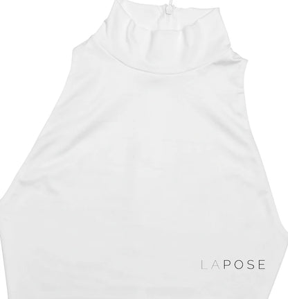 Nikole Mock Neck Ruched Maxi Dress