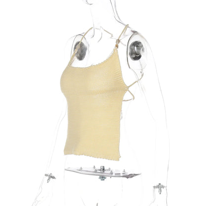 Noreen Backless Halter Top