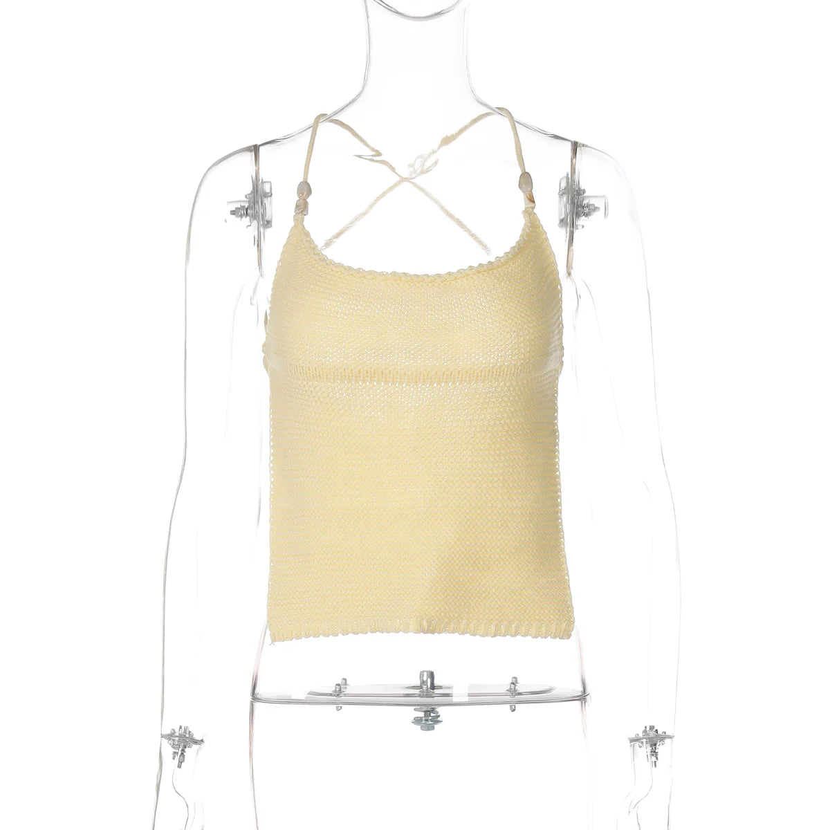 Noreen Backless Halter Top