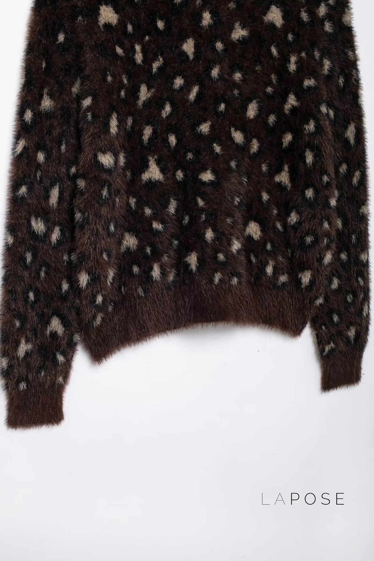 Roisin Leopard Bow Knit Cardigan
