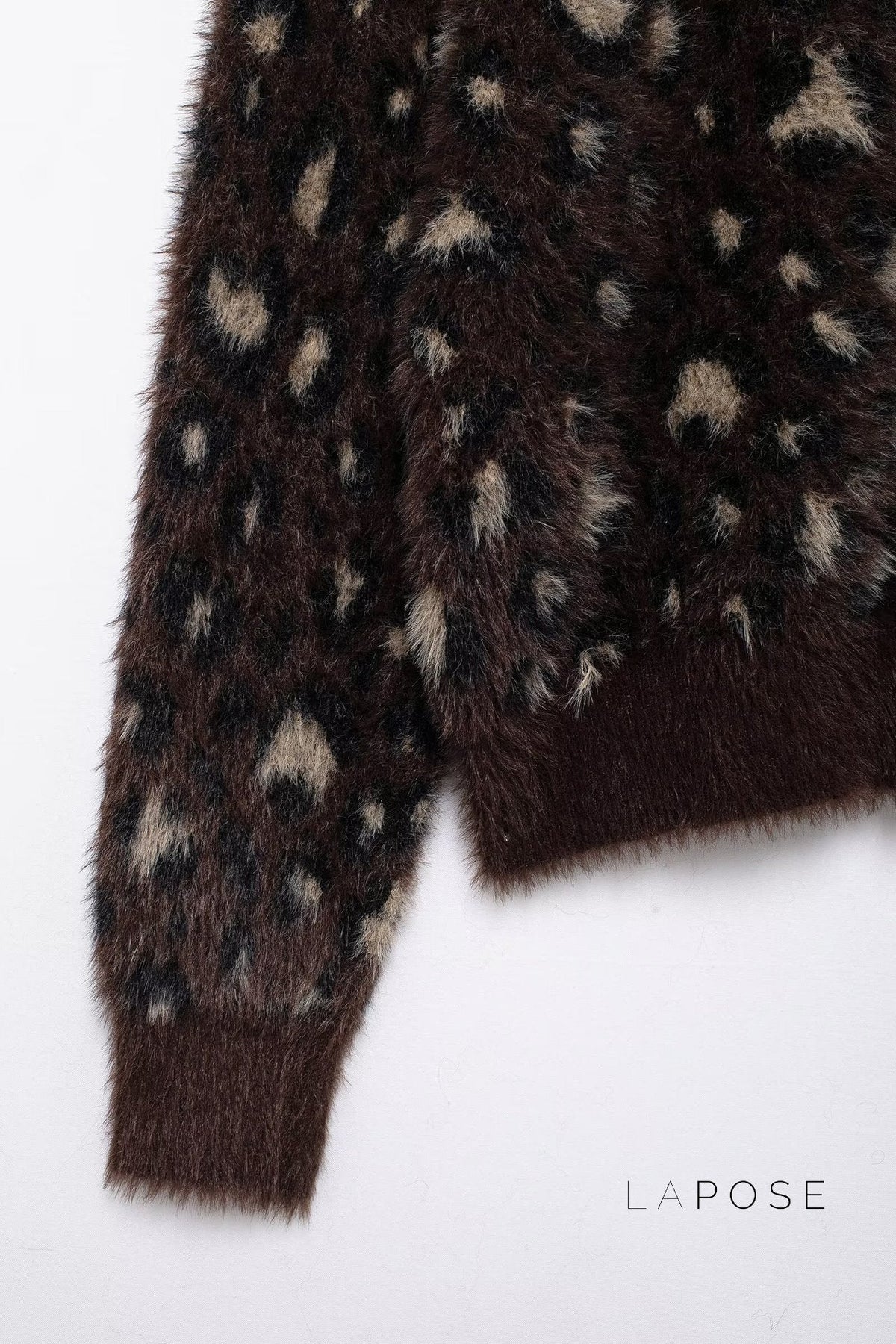Roisin Leopard Bow Knit Cardigan