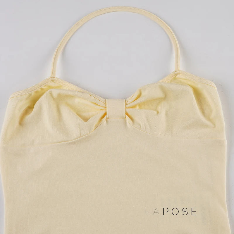 Rozlyn Backless Halter Top