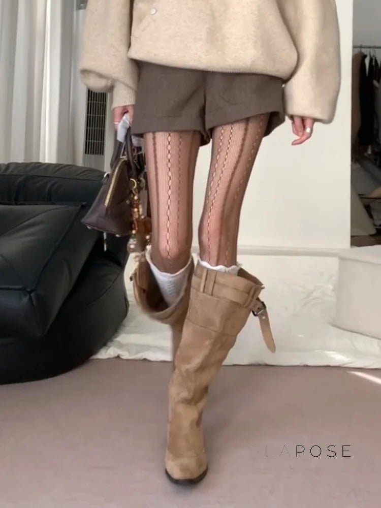 Rylan Chain Pattern Stocking Set