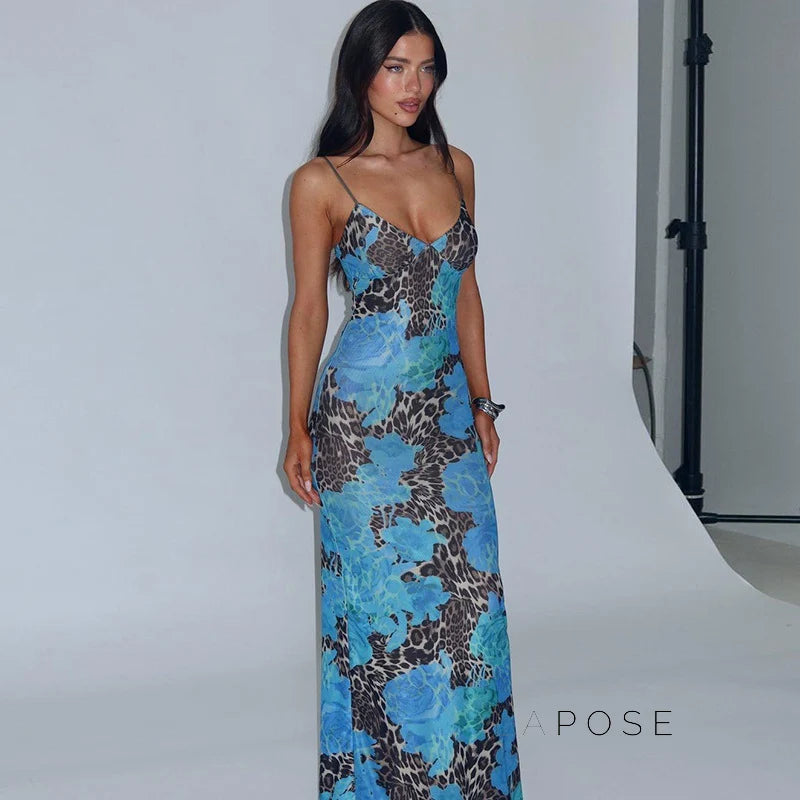 Samirah Floral Maxi Dress