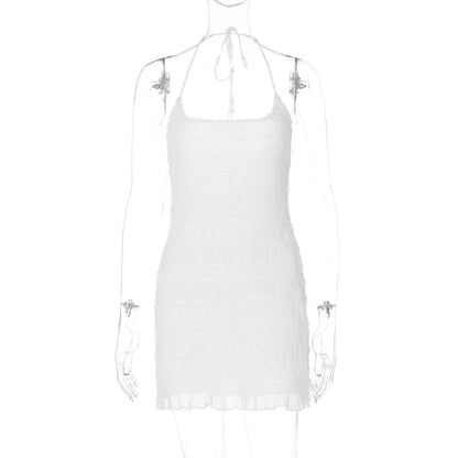 Shalom Halter Mini Dress