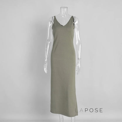 Xandria Knitted Lounge Dress Set