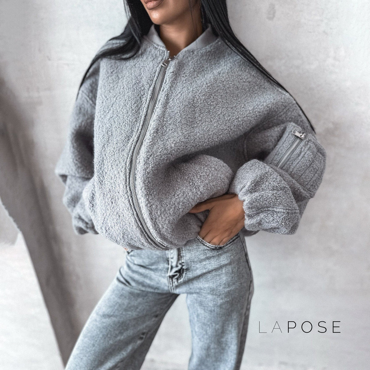 Zamya Cozy Fleece Jacket