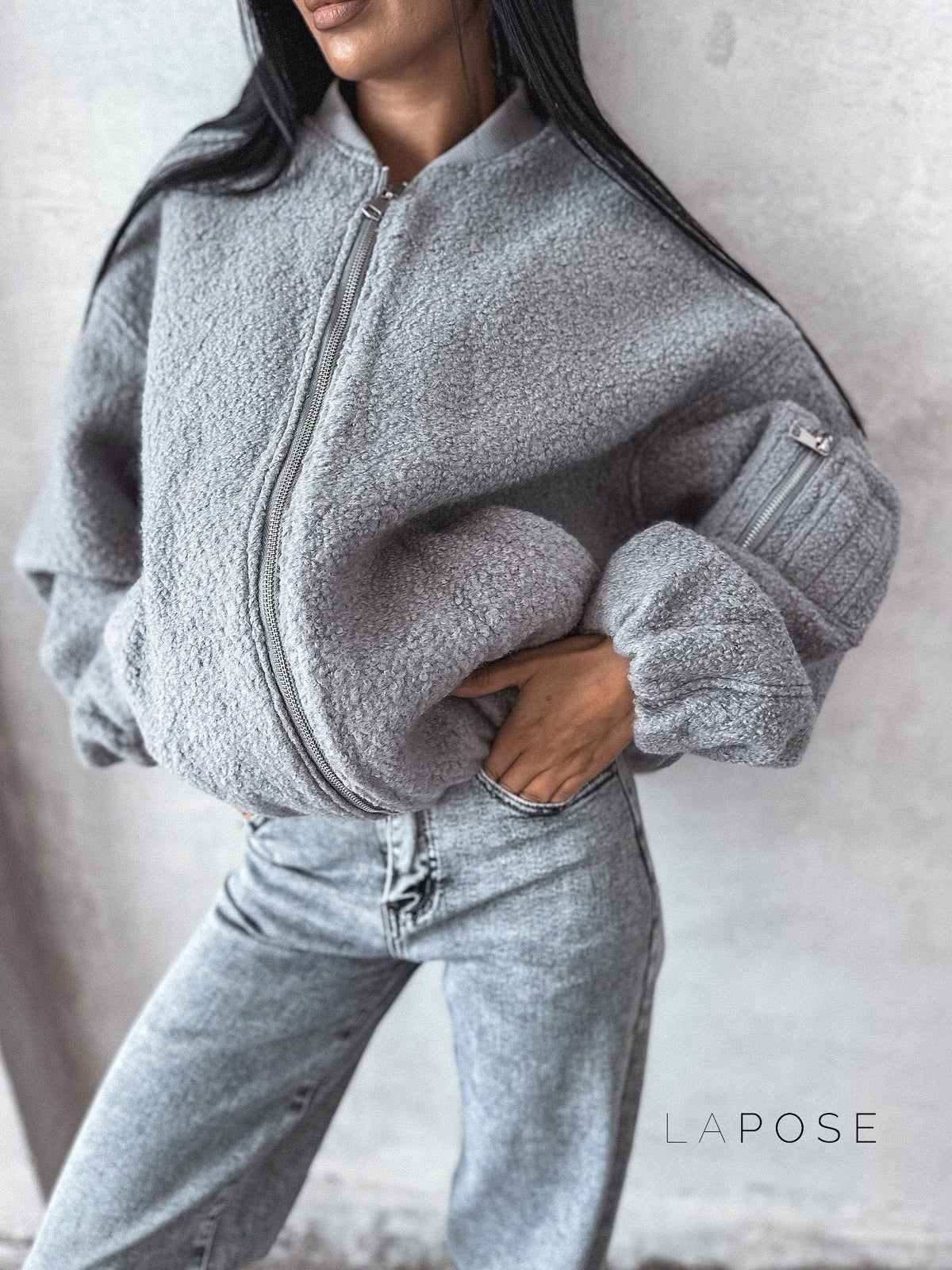 Zamya Cozy Fleece Jacket