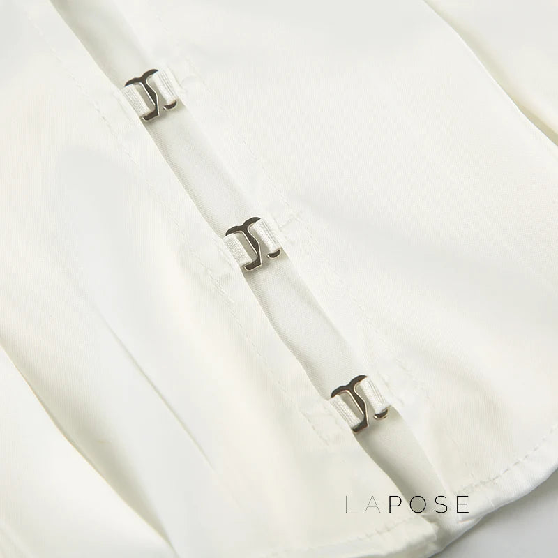 Zehra Puff Sleeve Bow Top
