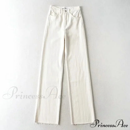 Leg Straight Denim Casual Fashion Women's - Baggy Jeans High Waist Fit