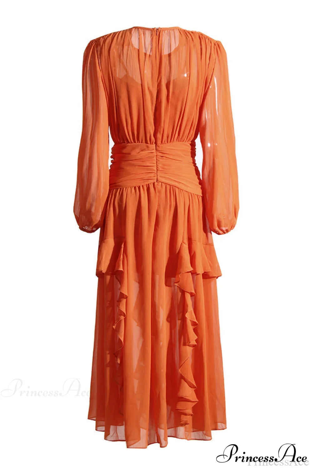 Leonie Ballon Stylish Sleeve Maxi Dress