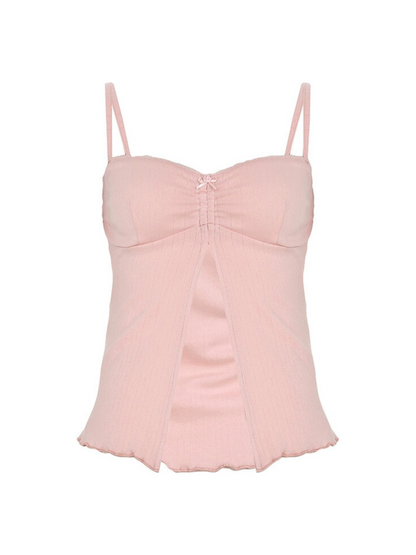 Ayleen Jacquard Bustier Knit Top