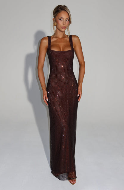 Mariana Sheer Maxi Dress