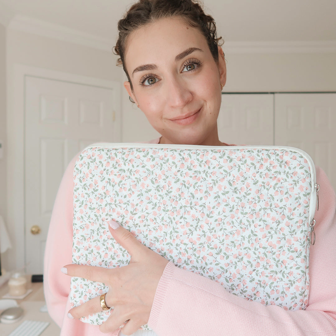 Floral Laptop Sleeve