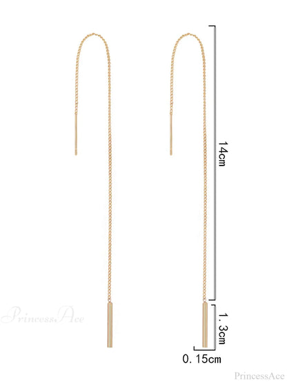Minimalist Threader Earrings
