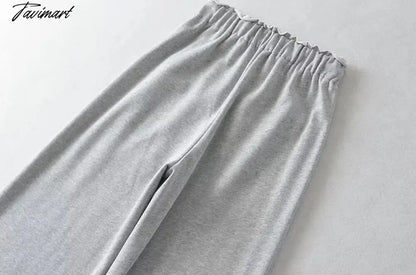 Momoluna Women Dragon Drawsting Pocket Straight Casual Full Length Sportwear Pants