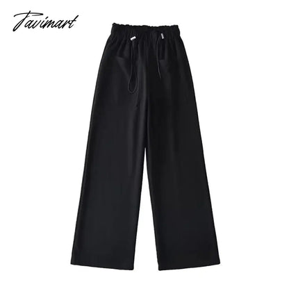 Momoluna Women Dragon Drawsting Pocket Straight Casual Full Length Sportwear Pants