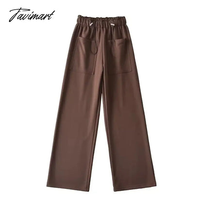 Momoluna Women Dragon Drawsting Pocket Straight Casual Full Length Sportwear Pants