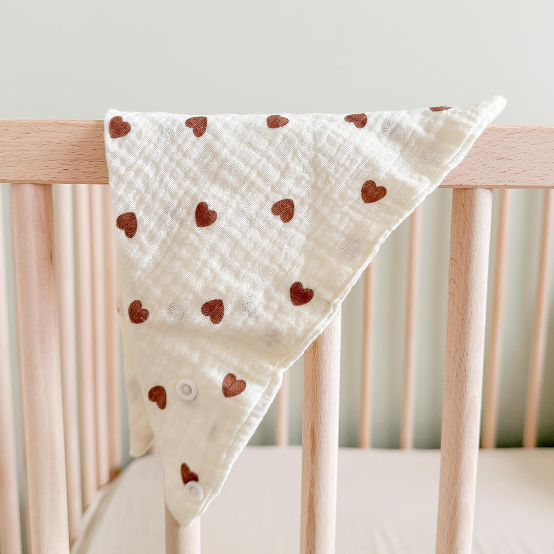 Muslin Baby Bib Set (6 PCS)