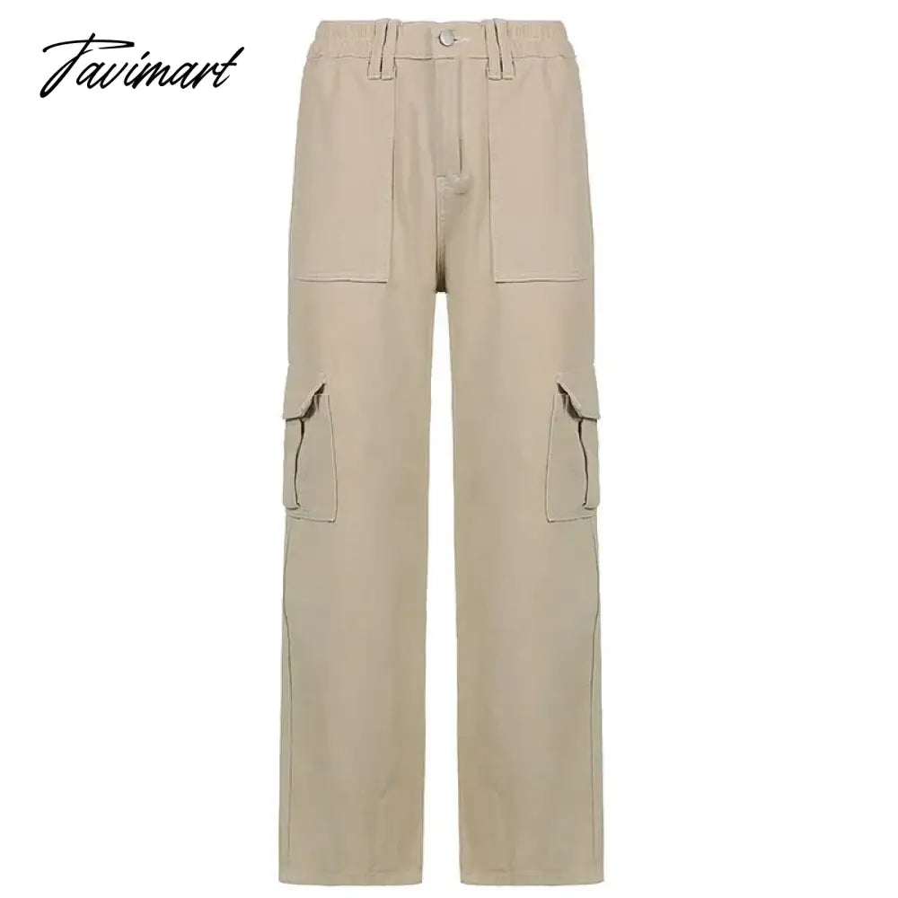 New American Retro High Waist Workwear Jeans Ladies Spring and Autumn Fashion Trend Versatile Drape Casual Straight Trousers