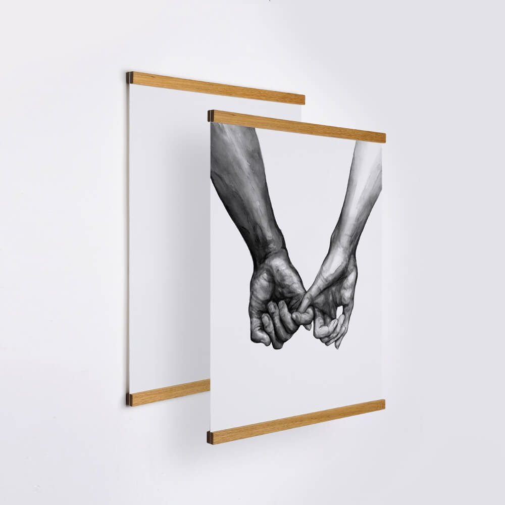 Black Magnetic Frame