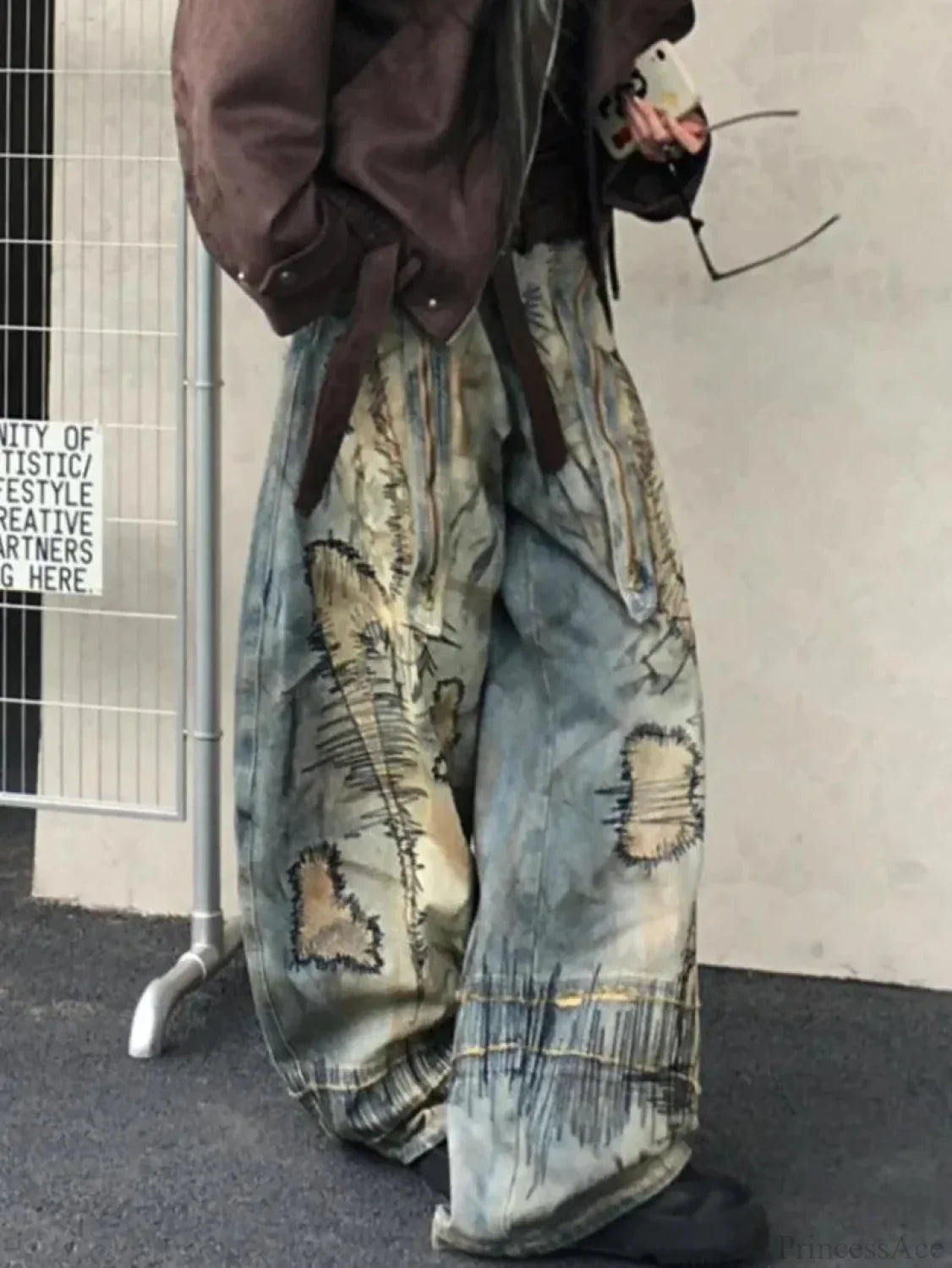Ornamented Gothic Ruin Trouser